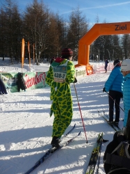ein Mitglied von Team Ski-Schna-Schnappi