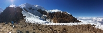 13_Zustieg zum Pico Sur, dem höchsten Punkt des Illimani
