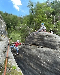 Sahra und Tom beim Ostüberfall